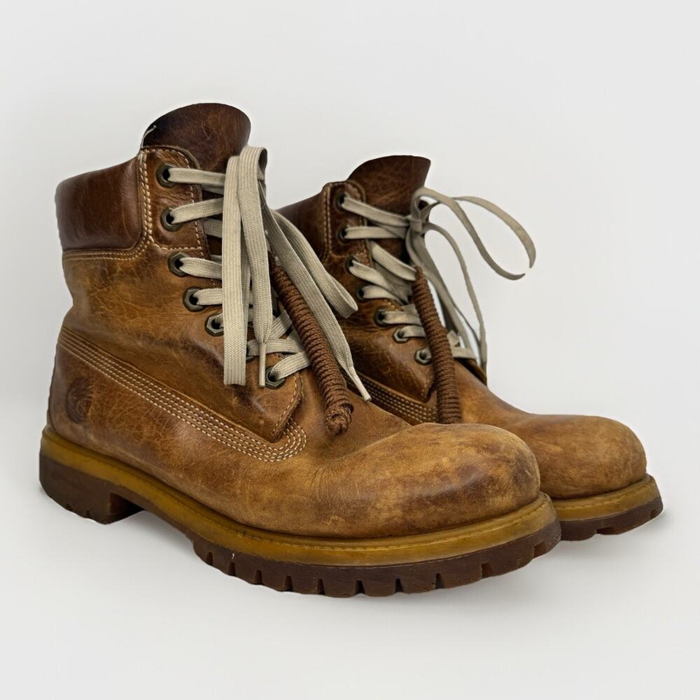Timberland Primaloft 400 Gram 6" Men's Tan Leather Boots US Size 8M